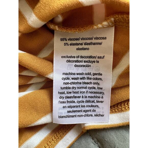 Tommy Hilfiger Women's Top Short Sleeve Size Large NWT Striped - Picture 7 of 9